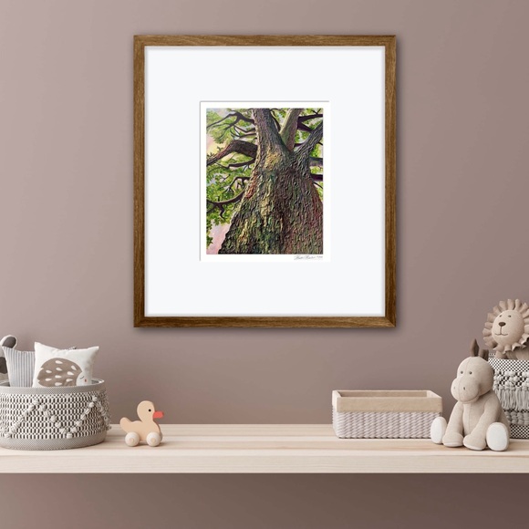 ‘Grounded’ Limited Edition Glicée Fine Art Print Unframed Signed Nature Tree - Picture 5 of 8